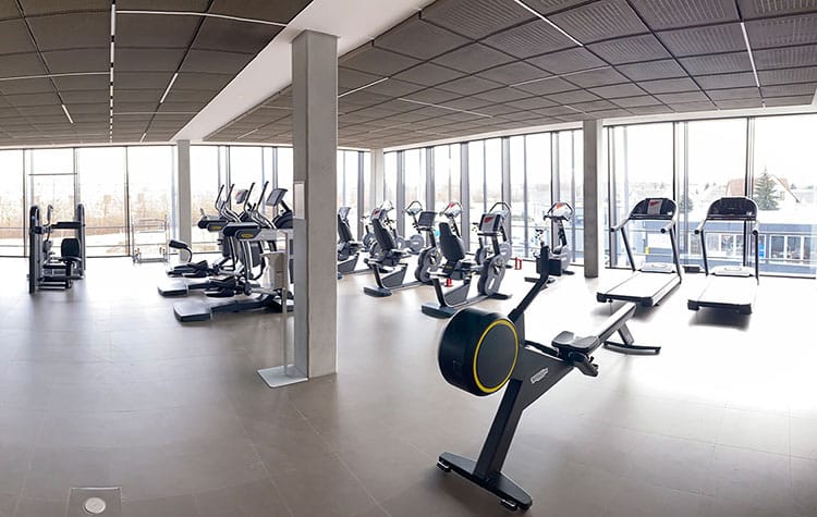 Exercise area at Friedrichshafen