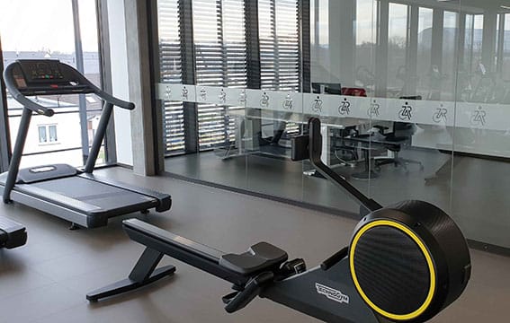 Physiotherapy room at Friedrichshafen